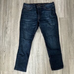 Michael Kors Blue Slim Jeans with Natural Fade
